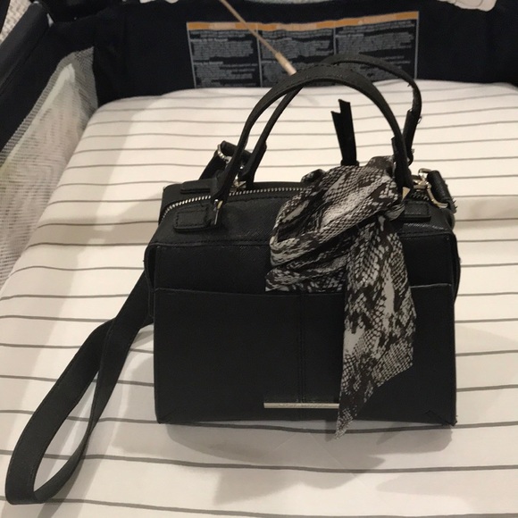 Steve Madden Crossbody Bag with scarf detail